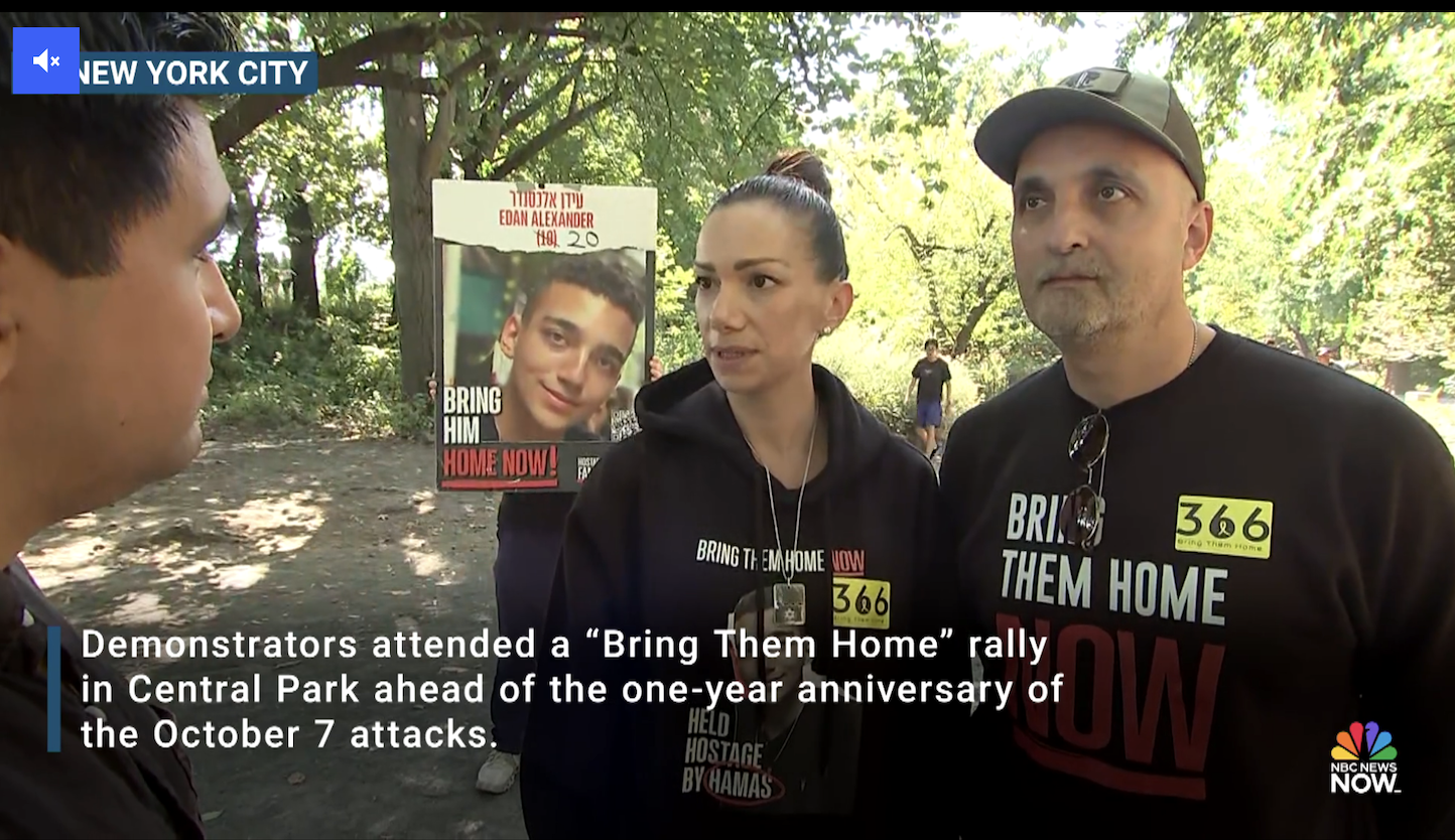 Israeli hostage rally attendee asks: ‘How are we still here a year later?’